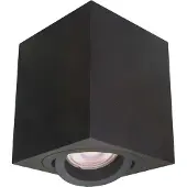 Light Prestige Lyon inbouwspot zwart, GU10,
