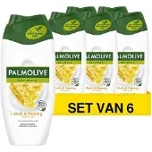 Palmolive Melk & Honing - douchegel - 6 x 250ml - Voordeelverpakking