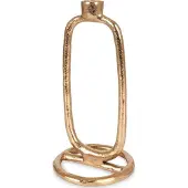 Home Styling Collection Kandelaar van metaal - 24 cm - Goud