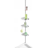 Wenko Telescooprek Premium 3 plateaus, 1 spiegel