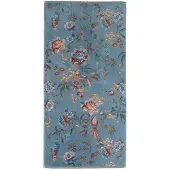 Pip studio Handdoek Secret Garden Blue (55 x 100 cm)