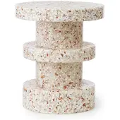 Normann Copenhagen Bit Kruk Bijzettafel Stack White
