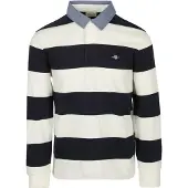 Gant Shirt navy / lichtblauw / wit
