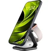 Mobile Origin MO-USF-PW36-BLK, Interne, USB, Draadloos opladen, Zwart