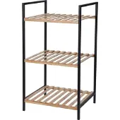 Huismerk Premium Badkamerrek Bamboe - 38 X 32,5 X 70 CM