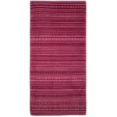 Pip studio Douchelaken Geometric Print Dark Pink (55 x 100 cm)
