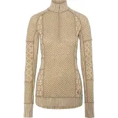 Kari Traa Smekker Half Zip Merinowol Ski Ondershirt Dames