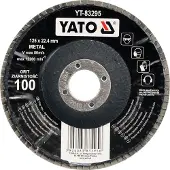 YATO - Schuurpapier - 125mm - P80 - Voor Haakse Slijpers
