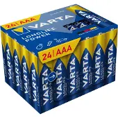 Varta 4903121134, Alkaline batterij, Longlife Power, formaat Micro AAA, verpakking van 24 stuks