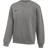 Nike Park 26 Fleece Crew Sweater Kids Donkergrijs Zwart