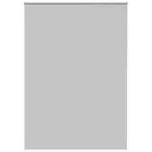 vidaXL Rolgordijn verduisterend 164,4 x 230 cm stofbreedte 160 cm grijs