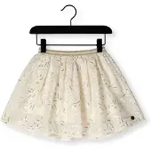 Like Flo korte rok met pailletten ecru Meisjes Polyester Effen - maat 110