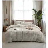 Sleeptime Fleece dekbedovertrek Pom Pom - antraciet - 140x220