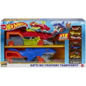 Hot Wheels - Creature Transporters & 10 Cars (HNR38)