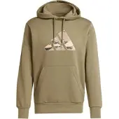 Adidas Camo 3B heren hoodie groen maat S