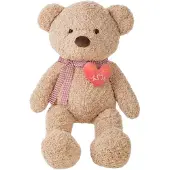 Creaciones Llopis Old Heart Bear Teddy 2 Models Random Shipping Assorted 115 Cm Beige Kinderen