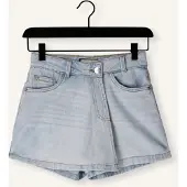 Raizzed skort light blue denim Rok Blauw Effen - maat 140