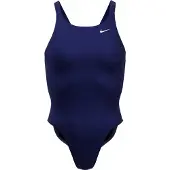 Nike Hydrastrong Solids Fast Back 2.0 Swimsuit Blauw 28 Vrouw