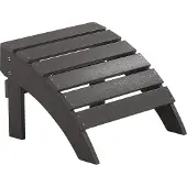 Beliani ADIRONDACK - Voetenbank - Grijs - Kunsthout