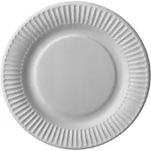 Starpak 14x 50 Borden karton rond Ø 18 cm wit