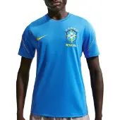 Nike Brazilië Strike Trainingsshirt 2026-2028 Blauw Geel