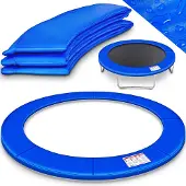 Kiduku randafdekking voor trampoline | Ø 244 cm 305 cm 366 cm 427 cm | slijtvast | 100% uv-bestendig verenafdekking randbescherming (366 cm)