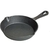 Blackwell Koekenpan Skillet Gietijzer ø 20 cm - geschikt voor alle warmtebronnen - zonder anti-aanbaklaag
