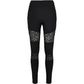 Urban Classics - Leggings voor dames, model TN781 (maat M), kleur zwart