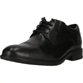 Clarks Veterschoen 'Steadwell Cap' zwart