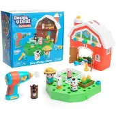 Learning Resources educatief speelgoed Design & Drill Bolt Buddies Barn boerderij. - 3+
