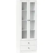 HOMCOM -Keukenkast-Spaanplaat-59x30x164cm-Wit
