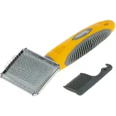 Kerbl Softborstel Met Borstelreiniger Softgrip