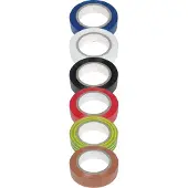 Advance AT7 PVC tape - 15 mm breed kleuren mix (10 rollen á 10 meter)