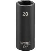 DeWalt DT7554 Krachtdop 1/2 lang | 20mm
