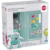EMSA 518138 tritan monstre boîte à lunch avec gourde tritan multicolore