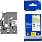 Brother Tape TZe-S151 Zwart op transparant (24 mm)
