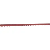 vidaXL Vervangingsdoek voor luifelrok gestreept 580x20 cm bordeauxrood