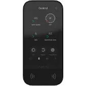 Ajax 58454.148.BL1 Toetsenbord TouchScreen Jeweller - draadloos touchscreen toetsenbord - zwart