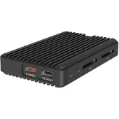 Icy Box IB-CR602M-C31 M.2 SSD-behuizing USB-C 3.2 Gen 2 10 GBit/s M.2 PCIe NVMe, M.2 SATA 2280 61154
