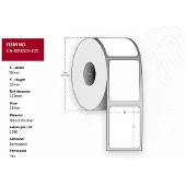 Capture Labels, Etiket 76 x 25 mm, kern 25 mm