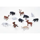 MOJO WildLife Mini Bosdieren Speelset, 12dlg. - 380054