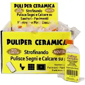 Briconess Display met 25 stuks keramische reinigingspads "Puliper"