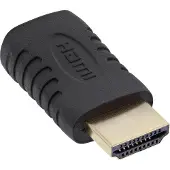 InLine HDMI - Mini HDMI adapter - versie 1.4 (4K 30Hz) / zwart