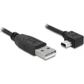 DeLOCK Mini USB kabel - USB A Stekker naar Mini USB Stekker - 2,0 Gegolfd Hig