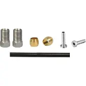 Elvedes Remleidingset vervanger voor Shimano SM-BH90 - extra soepel - 2 meter met aansluitmateriaal M8 x 0,75