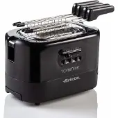 Ariete 0159/02, 2 messen, zwart, met knoppen, hendel, 700 W, 165 mm, 275 mm