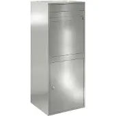 vidaXL Pakket Inwerpkoker zilver 41 x 38 x 103 cm Gegalvaniseerd staal