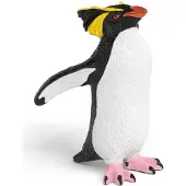 Schleich pinguïn speelfiguur rotspinguïn wildlife speelgoed.