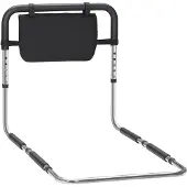 HOMCOM Veiligheidsbedhekje - Staal - 87x51,5x55cm - Zilver