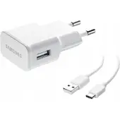 Samsung TA200 Snellader + USB-C Kabel - 2A (15 W), USB-lader, Wit